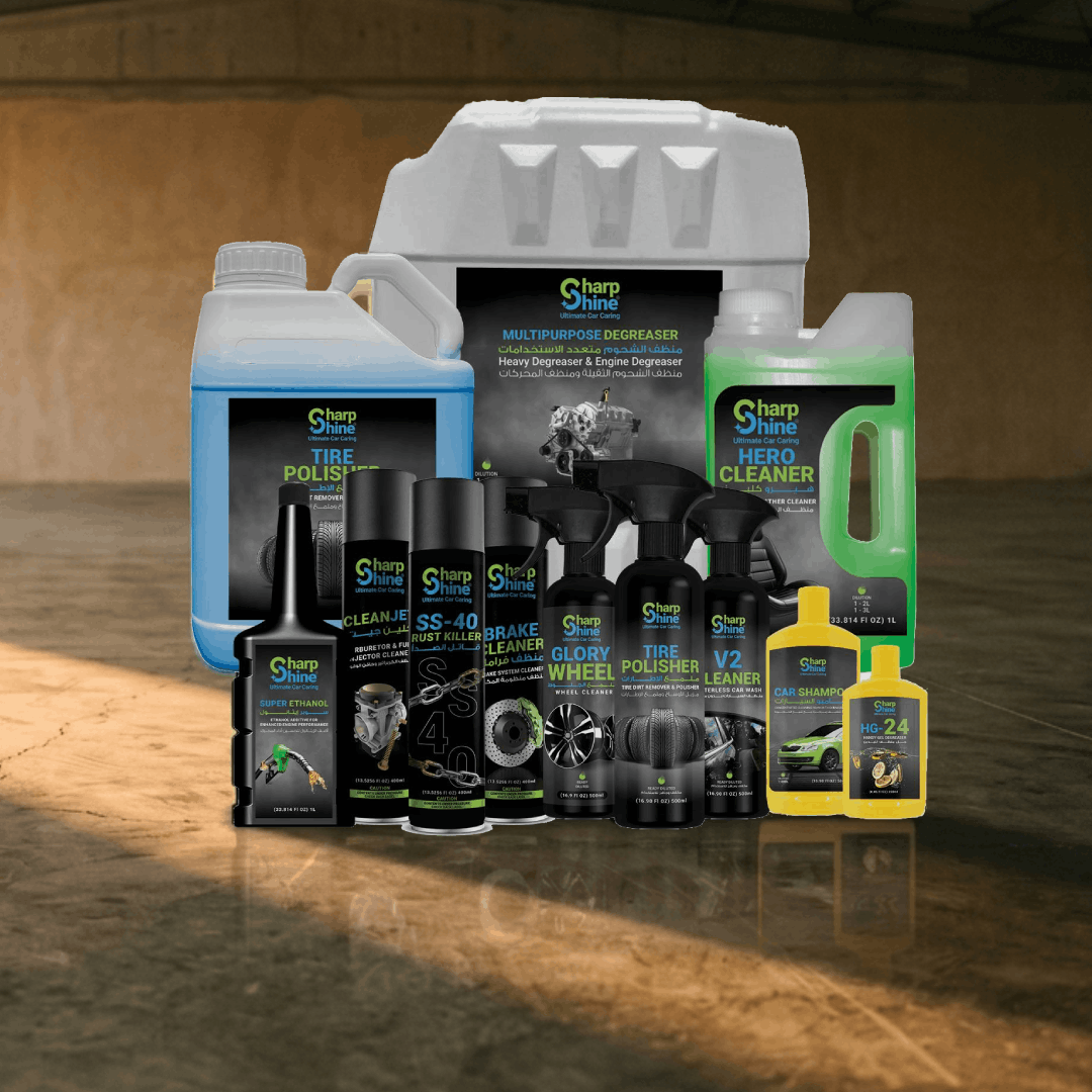 SharpShine car care products